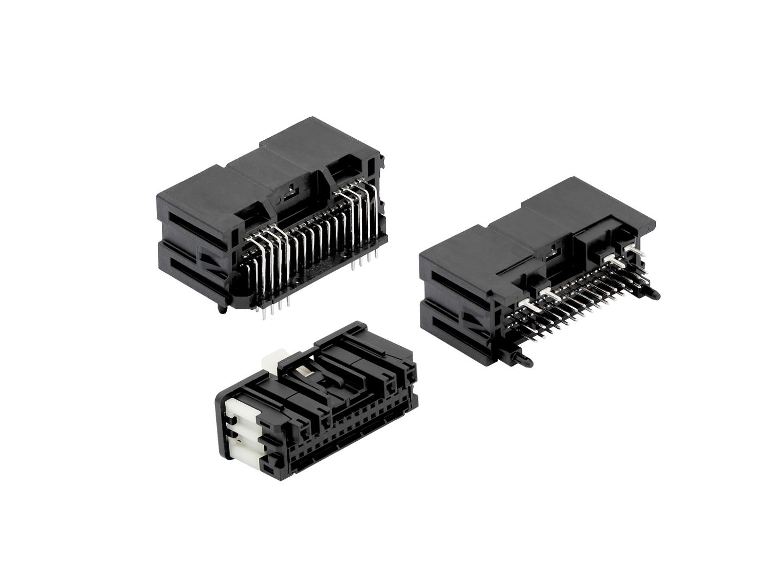 2043 Three Rows Three Rows Series 2.00mm Pitch (.079＂) 线对板连接器