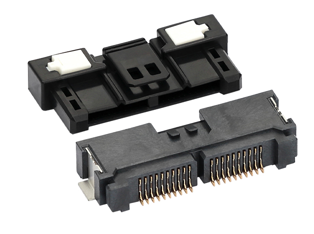 1044 Single Row Series 1.00mm Pitch (.039＂) FPC连接器